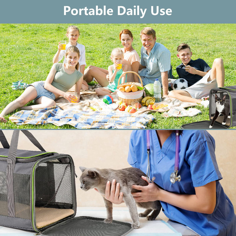 Tucker Murphy Pet Cat Carriers For Large Cats 20 Lbs Soft Sided